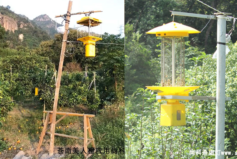 農用太陽能殺蟲燈燈桿樣式圖片匯總