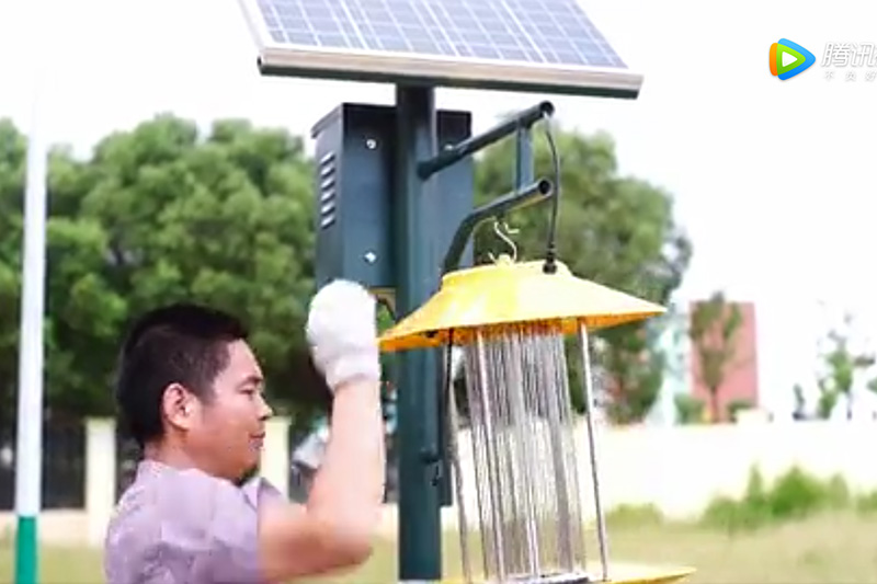 太陽能殺蟲燈選擇安裝角度