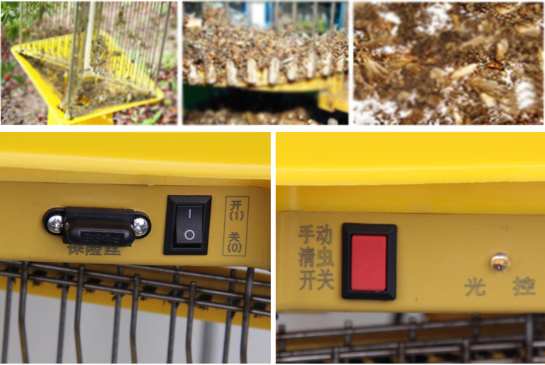 太陽能殺蟲燈的優勢安全自動清蟲