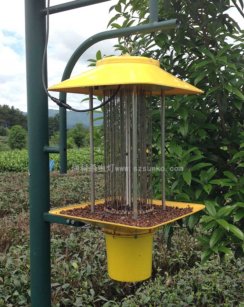 頻振式太陽能殺蟲燈對茶園扁刺蛾防治效果