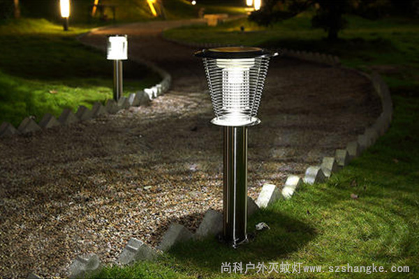 公園景觀太陽能殺蟲燈滅蚊燈